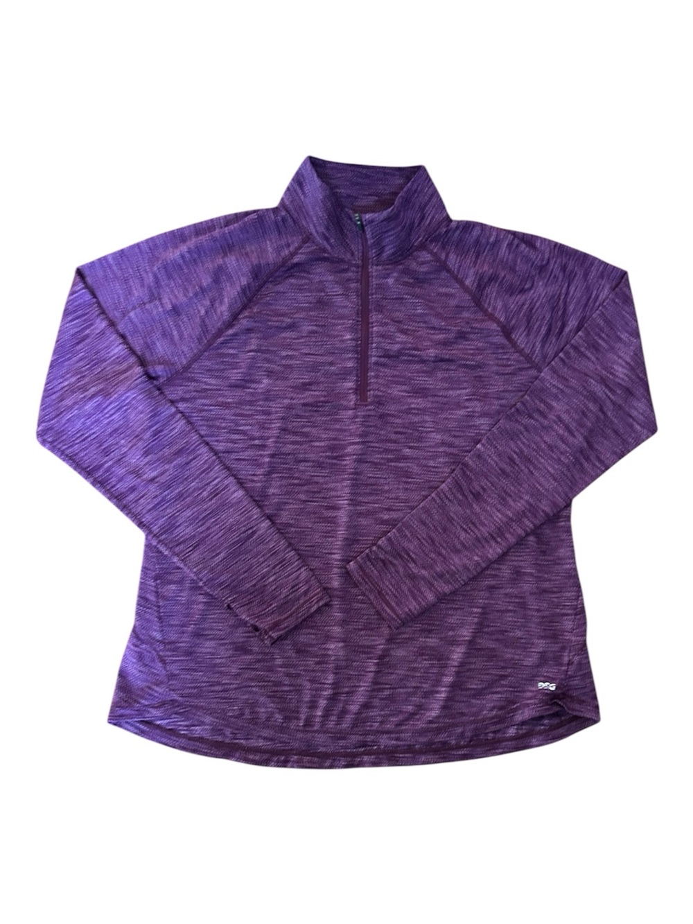 DSG Women’s 1/4 Zip Heathered Purple
